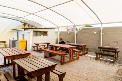 Side seating
